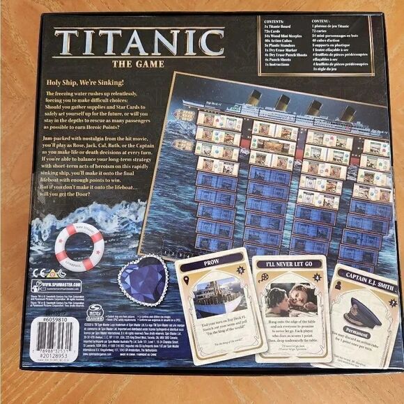 Titanic The game boardgame Escape the boat - Picture 2 of 2
